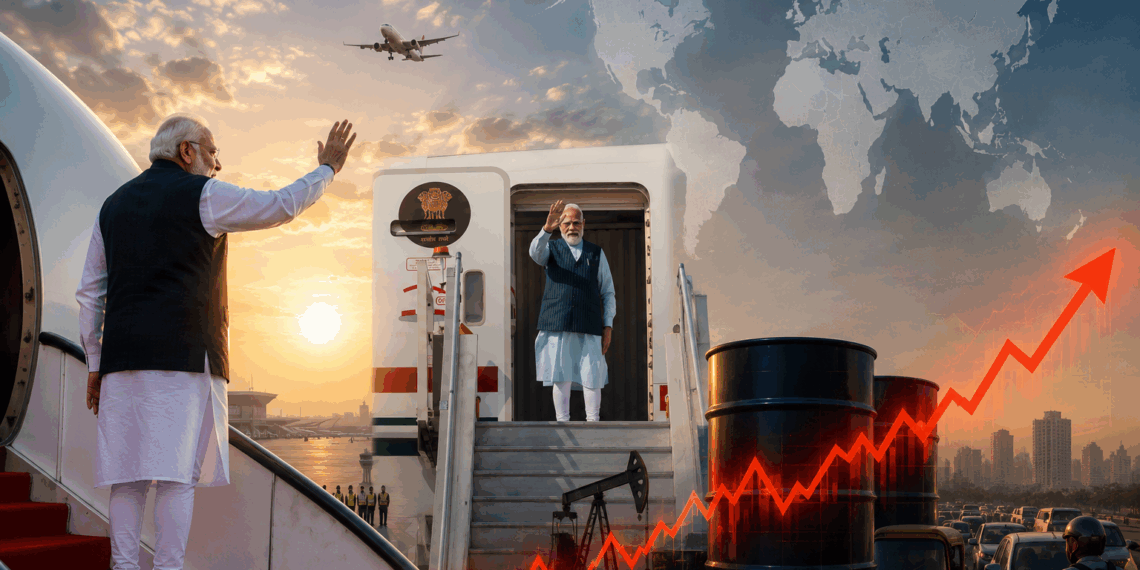PM’s tour to five nations begins as India awakes to rising oil prices
