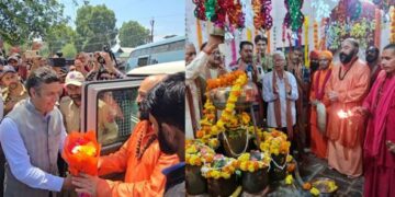 Amarnath Yatra: Chhari Mubarak Reaches Bijbehara, Final Journey to Holy Cave Begins