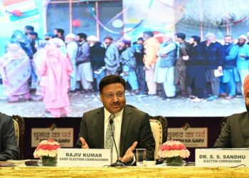 Assembly elections soon in J&K: CEC Rajiv Kumar