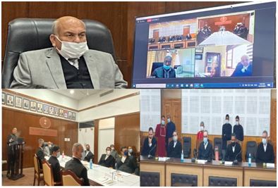 Chief Justice e-inaugurates e-Filing app for High Court, “Employees Record Management System application” for Subordinate Judiciary