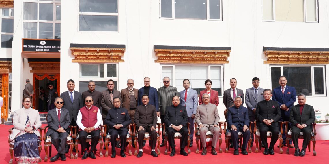 Chief Justice of India Inaugurates Ladakh Bench of the High Court of Jammu & Kashmir and Ladakh at Leh
