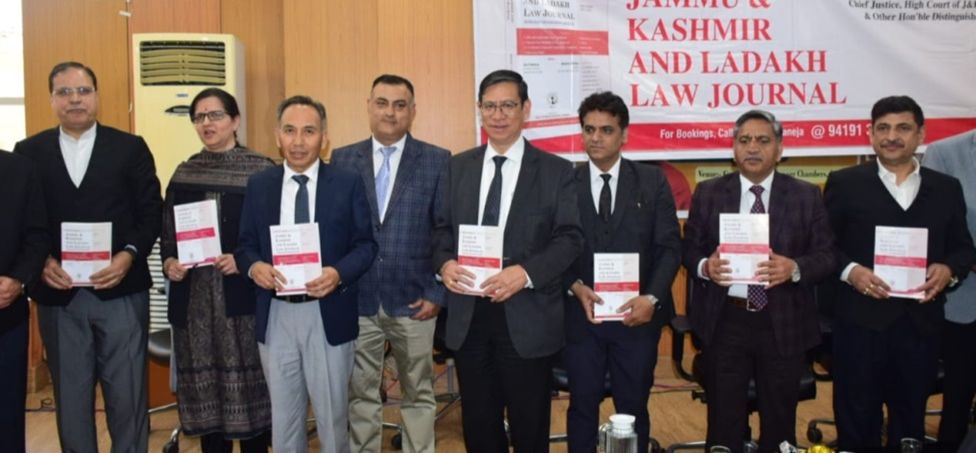 J&K CJ releases first monthly “J&K and Ladakh Law Journal”