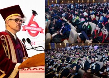 Lead J&K’s transformation: CM To J&K Youth At SKUAST-K Convocation