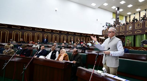 Motion of Thanks To LG’s Address: CM Counters Opposition On Statehood Goal, People-First Governance