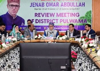 ‘Speed Up Projects, Maximize Funds’: CM To Officials At Top Review Meet In Pulwama