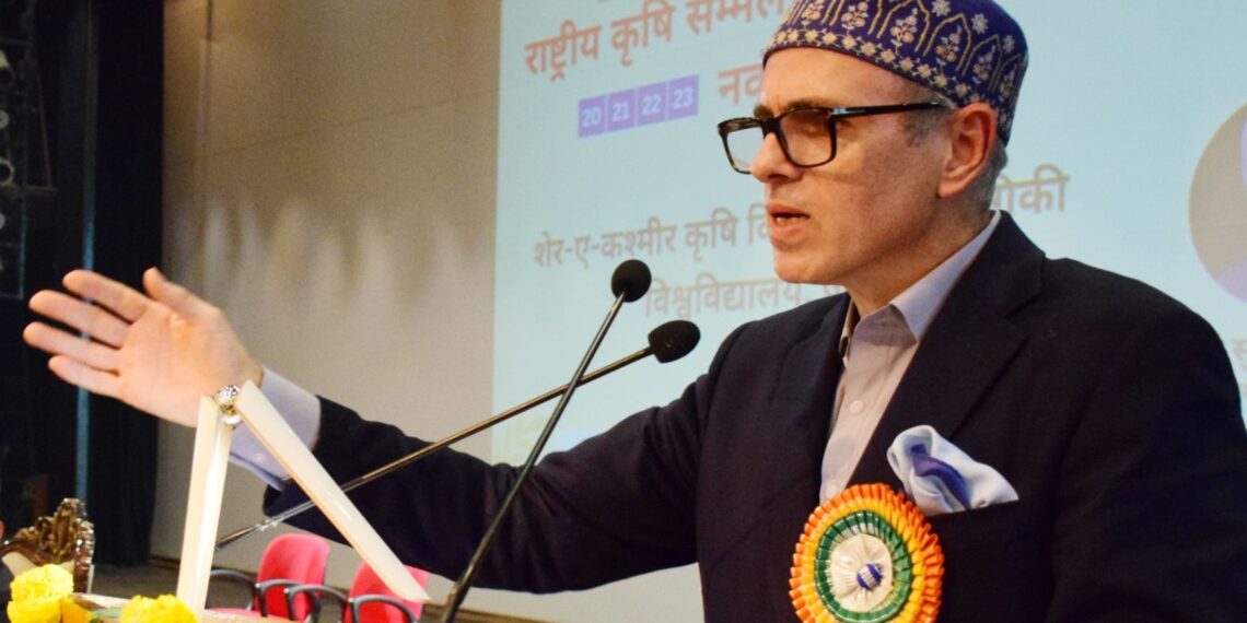 CM Omar calls for focus on agriculture varsities to tackle climate change and boost J&K’s economy