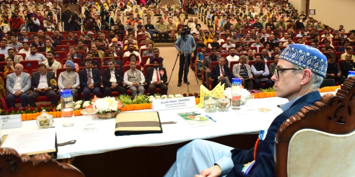 CM Omar calls for focus on agriculture varsities to tackle climate change and boost J&K’s economy