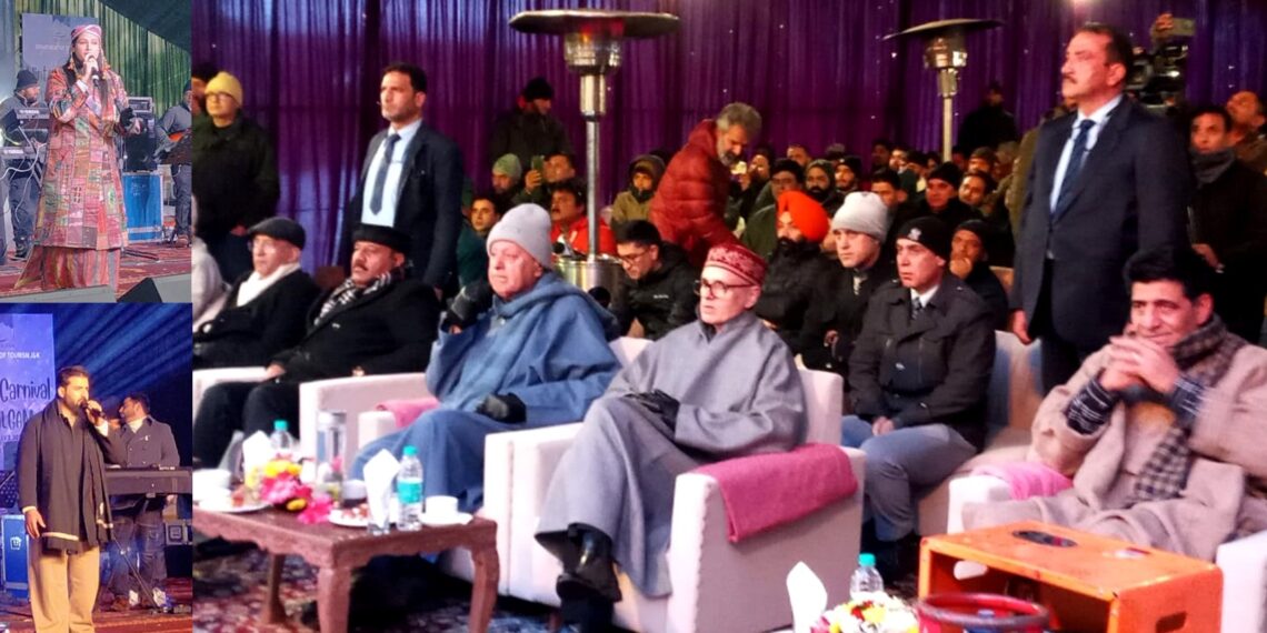CM Omar Abdullah inaugurates Winter Carnival Festival at Pahalgam Club