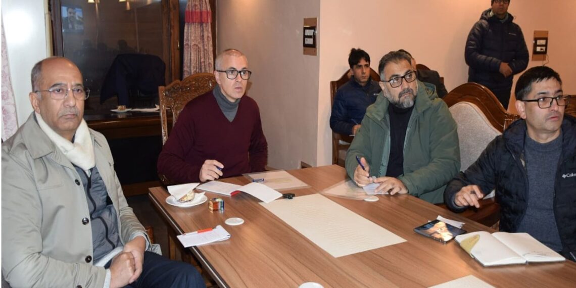 After the snowfall: CM Omar Abdullah monitors restoration process