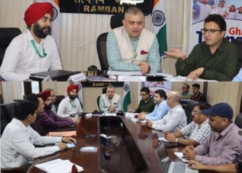 Chief Principal Census Officer reviews preparations for Census-2027 phase-II in snow bound areas of Ramban