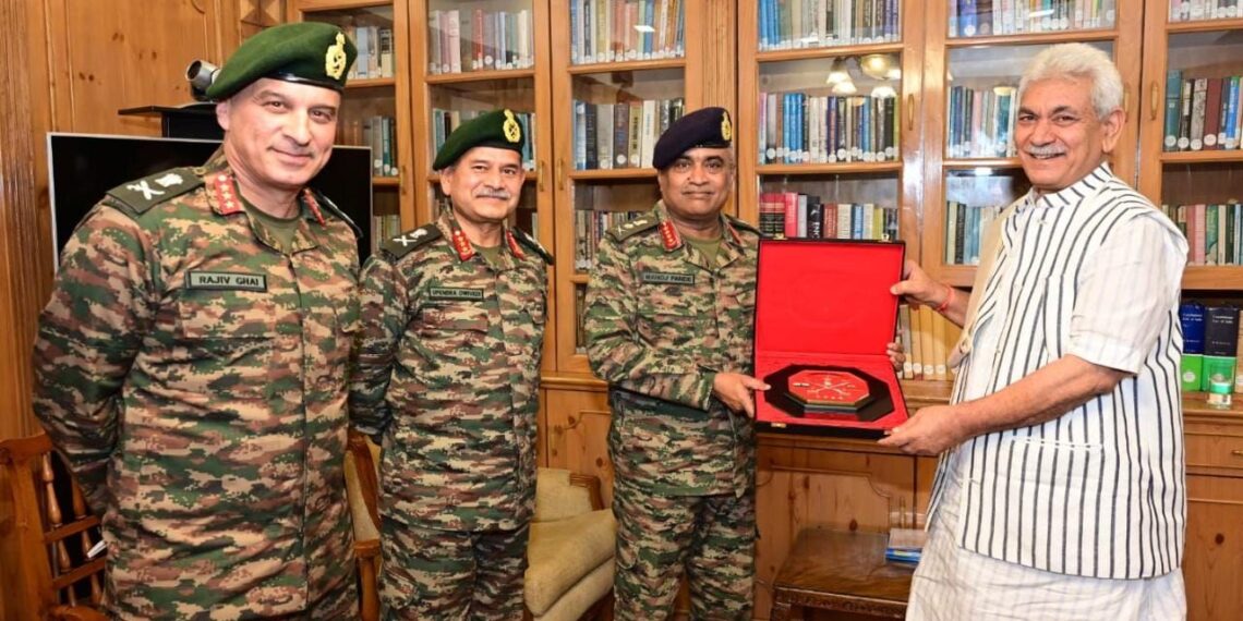Chief of Army Staff calls on LG