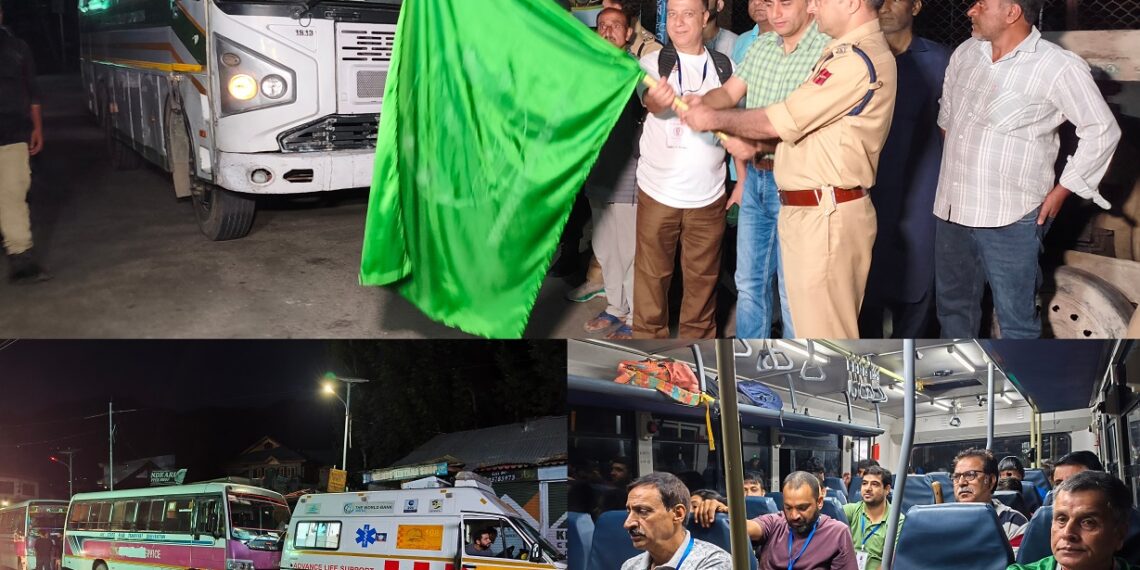 Chota Amarnath Yatra Flagged Off from Kaloosa Bandipora