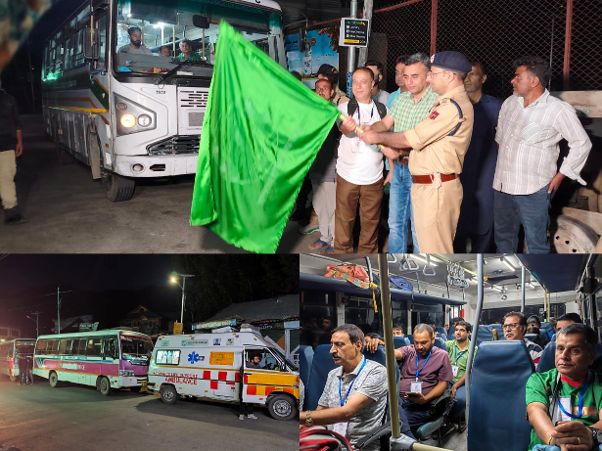 Chota Amarnath Yatra Flagged Off from Kaloosa Bandipora