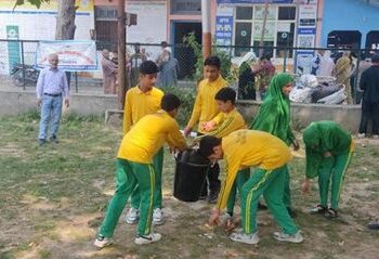 YSS Organises Swachh Bharat Naya Sankalp Cleanliness Drives across J&K