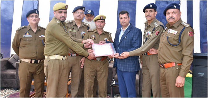 Closing ceremony of disaster management training held at CTI Kot-Bhalwal