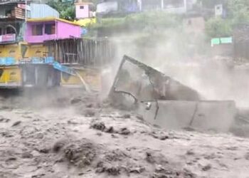 Cloudburst damages two bridges, five houses in HP’s Kullu