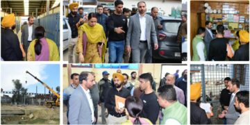 Commissioner SMC reviews Animal Welfare Facility at Tengpora, ongoing Project at Chaterhama, Modern Abattoir at Aloochibagh