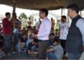 Comr Secy Rev visits Vessu migrant colony, takes stock of grievances & demands of inhabitants