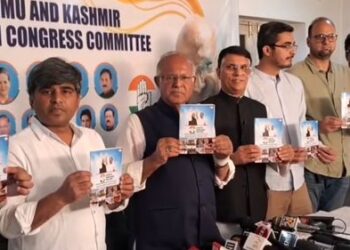 Cong Releases Election Manifesto, Promises Inclusive Governance, Statehood Restoration