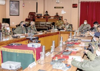 Kashmir security scenario reviewed at Core Group meet