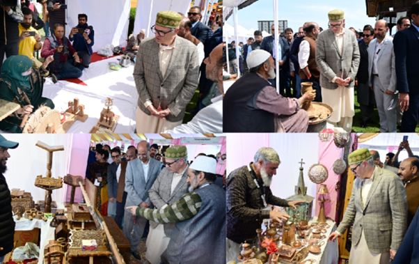 Craftsmen true ambassadors of J&K’s cultural heritage: CM
