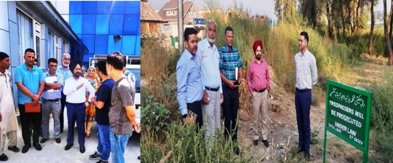 Custodian General takes tour of various Evacuee properties in Kashmir Division