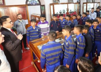 Deptt of Archives, Archaeology & Museums facilitates visit of orphan students to Bahu Fort, Dogra Art Museum