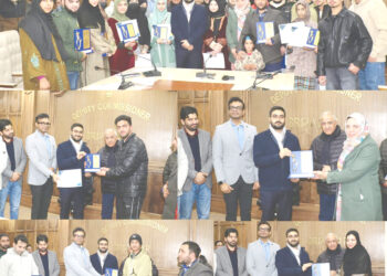 Srinagar Distt Admin felicitates Specially-Abled Students of Abhinandan Home Solina