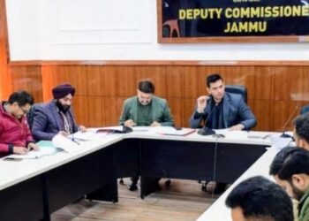 DC Jammu reviews progress of Distt Capex 2025–26 works