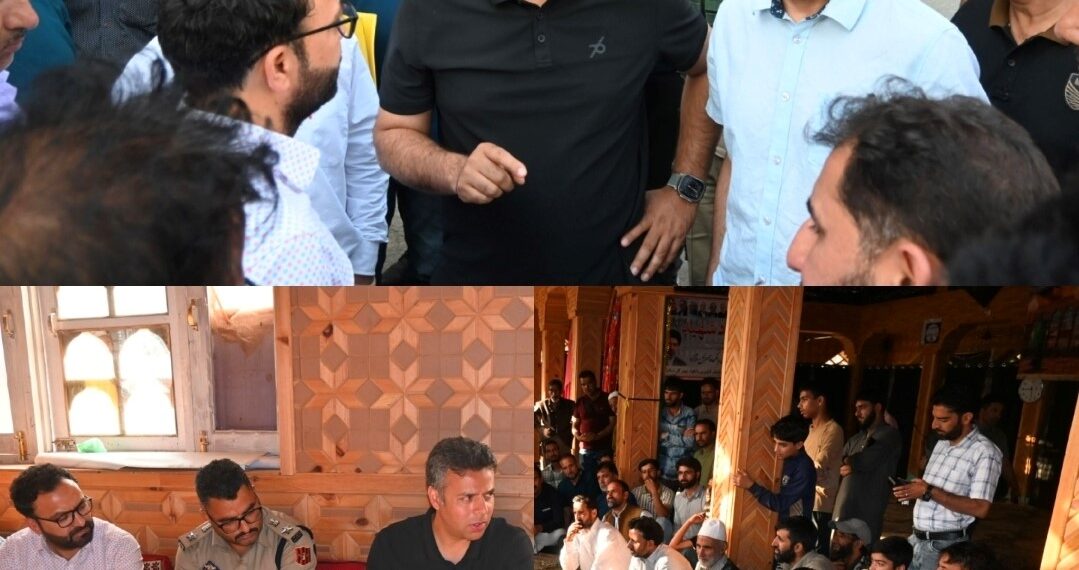 DC Anantnag visits Chittergul, takes stock of Muharram arrangements