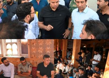 DC Anantnag visits Chittergul, takes stock of Muharram arrangements