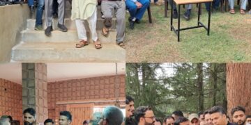 DC Ang visits Shiva Bhagwati Asthapan Akingam, reviews arrangements for Shiva Bhagwati Jayanti