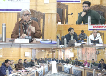 DC B’pora Chairs DCC/DLRC Meeting; Reviews Banking Performance for Q2 FY 2025–26