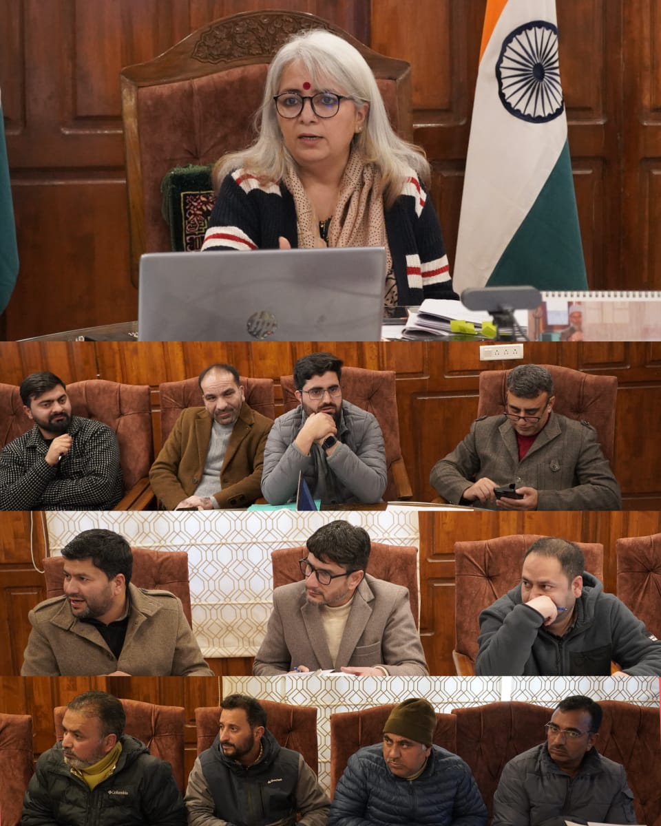 DC Bandipora chairs meeting on Preparations for Census 2027 – The ...