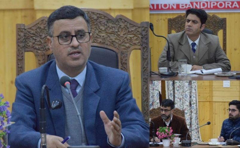 DDC B’pora chairs meeting on Road Infra Issues