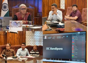 DC Bandipora reviews arrangements for Chota Amarnath Yatra; Stresses ‘Zero Waste Yatra’