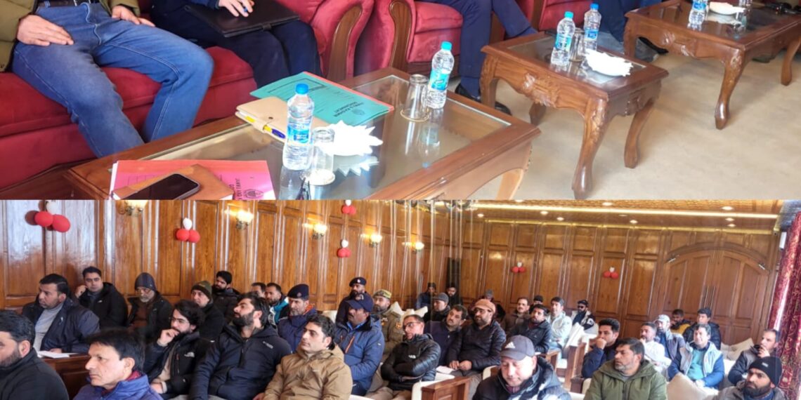 DC B’la chairs meeting to review arrangements for 6th edition KheloIndia Winter Games 2026 at Gulmarg