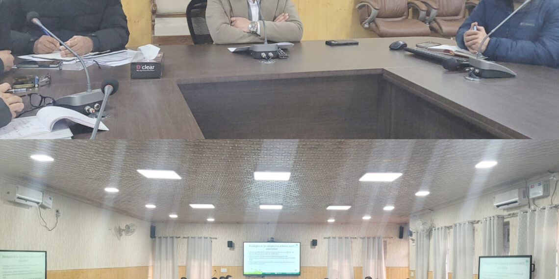DC Baramulla reviews status of KCC Cases in the district