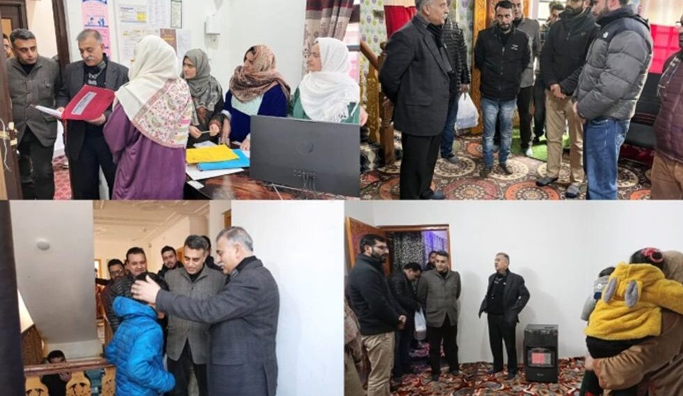 DC B’pora conducts extensive tour of Child Care institutions