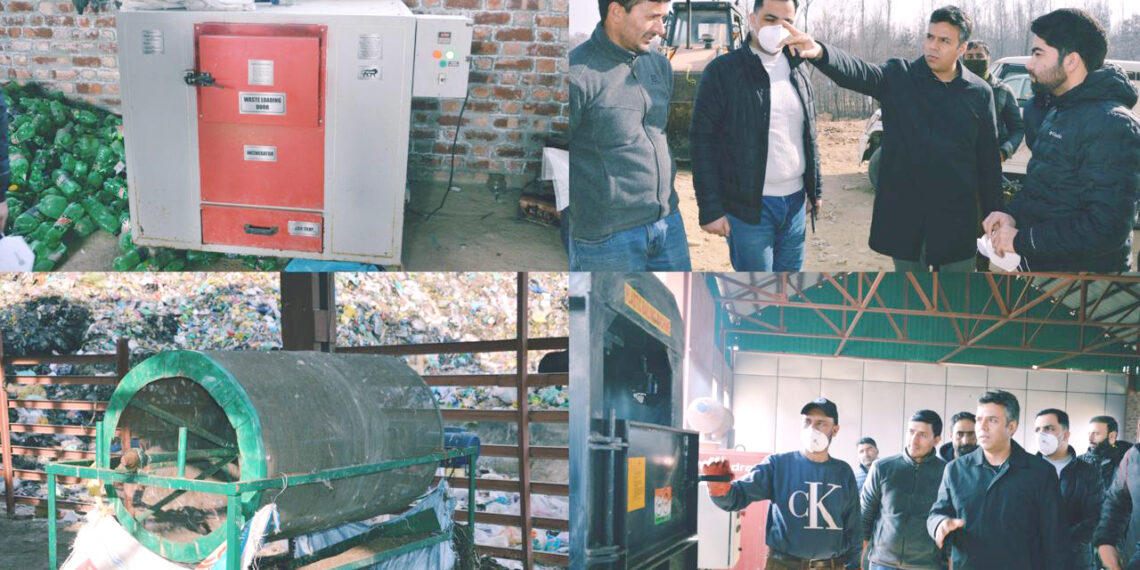 DC B’gam reviews operations of Newly Functional Material Recovery Plant at Paller