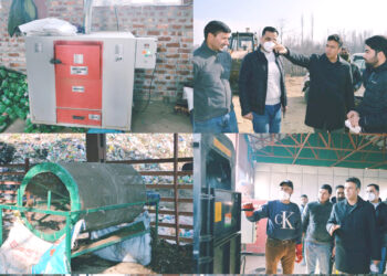 DC B’gam reviews operations of Newly Functional Material Recovery Plant at Paller