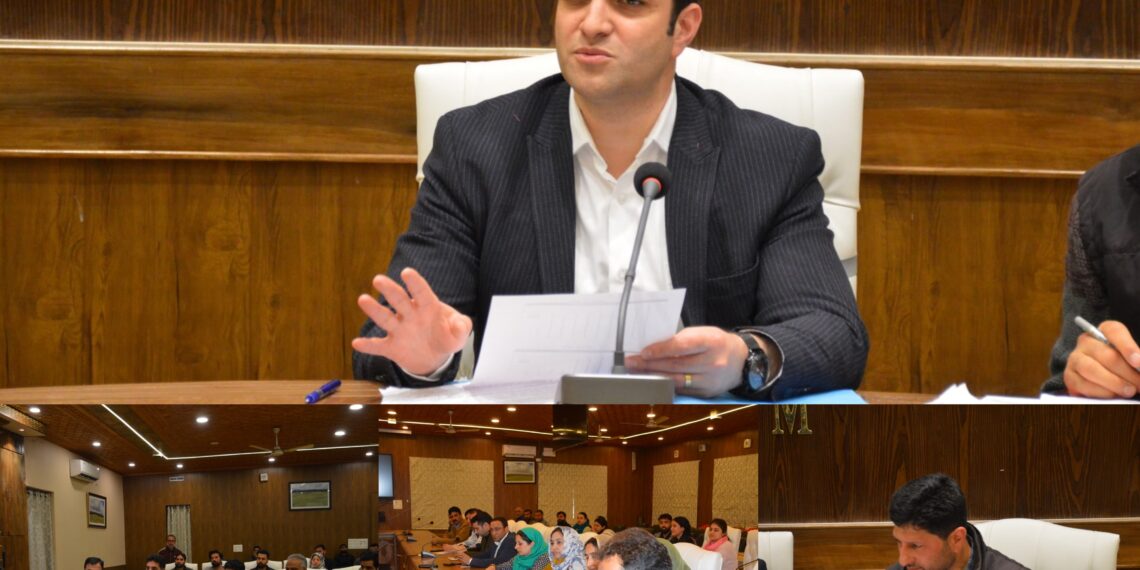 DC Budgam reviews arrangements for Special Phase of Vande Mataram @150 years celebrations