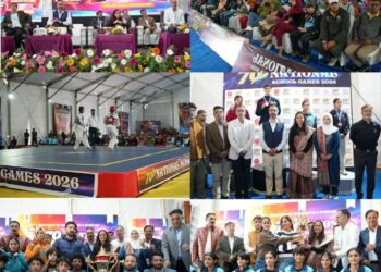 DC Ganderbal felicitates winners at culmination of 70th National School Games 2026