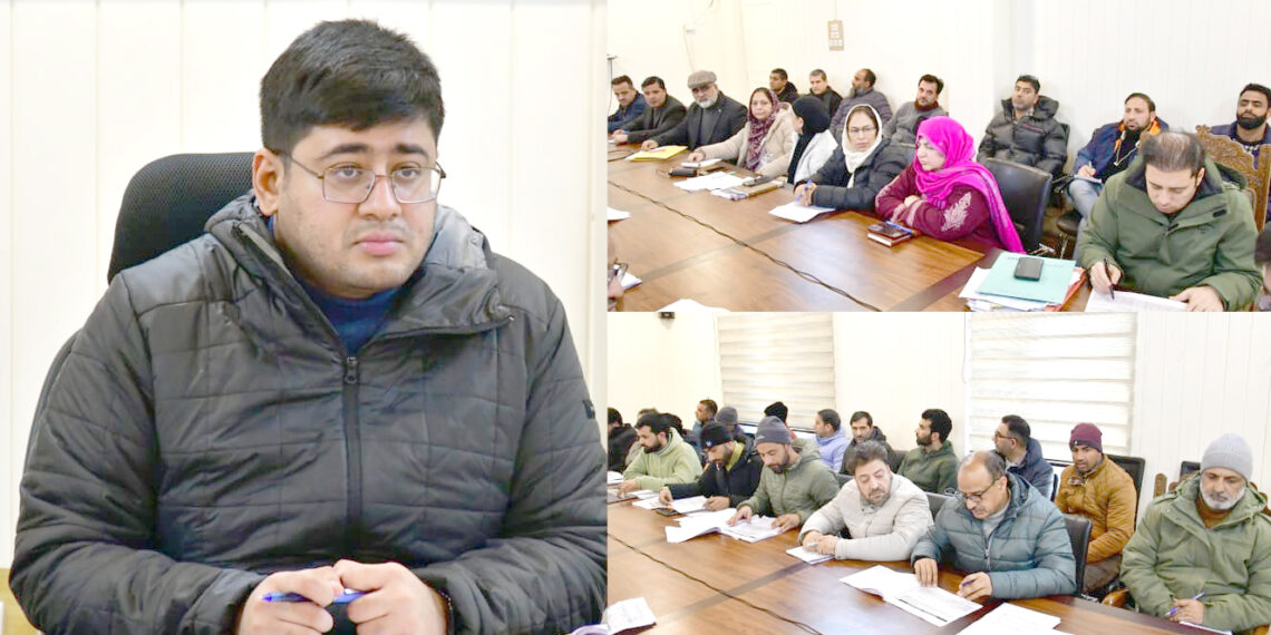 DC G’bal chairs meeting of Distt Health Society to review District Health Action Plan 2026-27