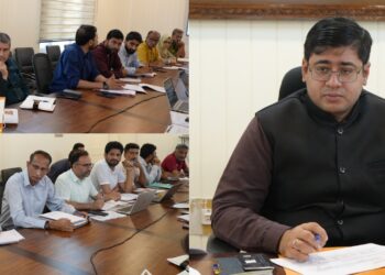 DC Ganderbal reviews progress achieved under Mission YUVA; 163 cases approved for financial support