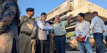 DC Jammu inspects major traffic chokepoints
