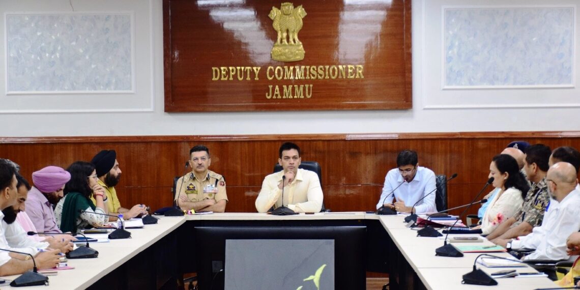 DC Jammu reviews arrangements for Independence Day celebrations