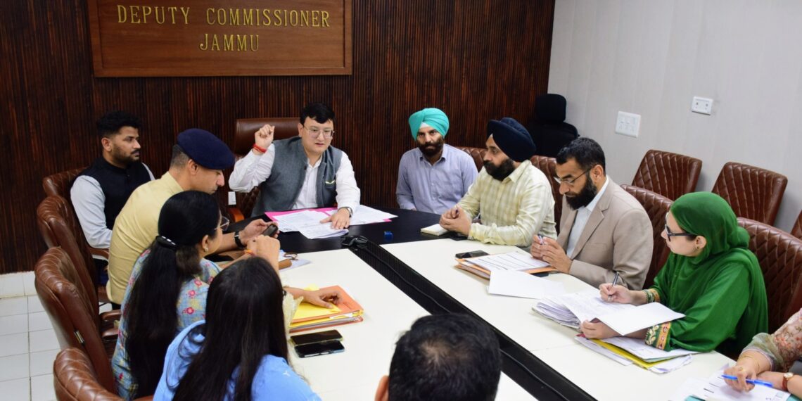 DC Jammu directs for expediting anti-rabies vaccination, sterilisation campaigns across urban, rural areas