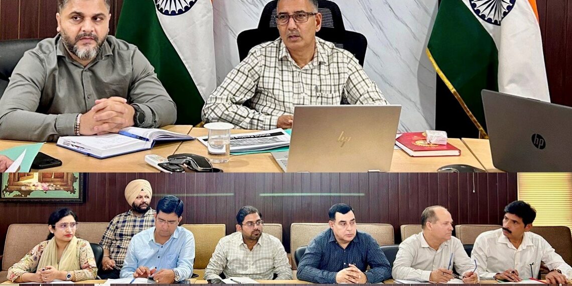 DC Kathua reviews HADP performance, stresses improved outreach maximum farmer enrolment