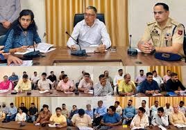 DC Kathua reviews Amarnath Yatra-2026 arrangements at Lakhanpur